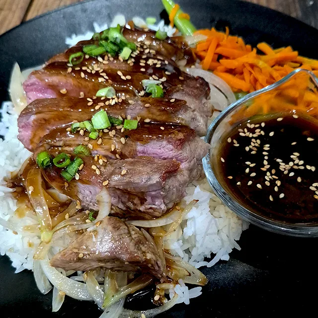 Teriyaki con Filete Miñon