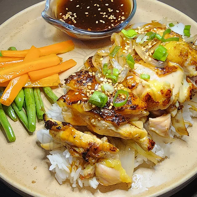 Teriyaki con Pollo 